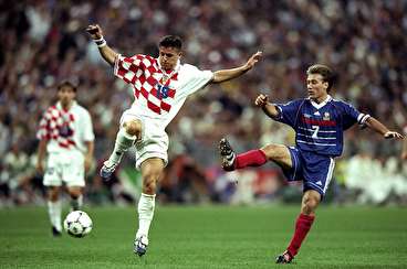 بازی خاطره انگیز فرانسه - کرواسی در جام جهانی ۱۹۹۸
