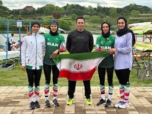 رکورد قایقرانی ایران برای المپیک پاریس